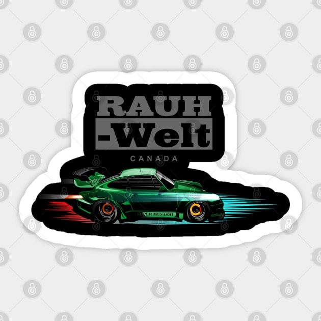 RWB Super Musashi Sticker by rizadeli